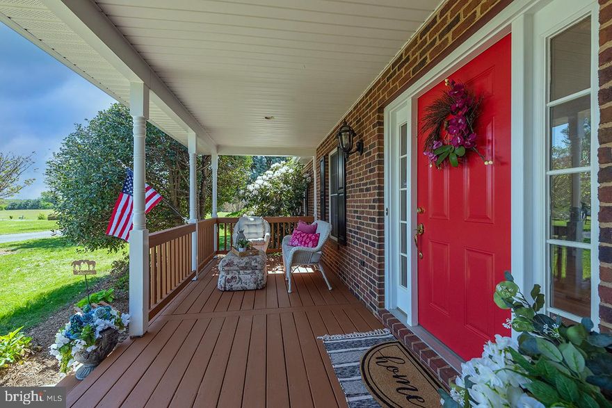 Start your day on the inviting covered front porch, where mature landscaping provides both shade and privacy.  Step inside to a welcoming foyer that offers a warm first impression for guests and family alike. Elegant glass French doors open into the main living area and can be left open to create an expansive great room—perfect for entertaining.
New GE Profile stainless steel appliances include dishwasher, double wall oven and built-in microwave. Freshly painted top to toe in crisp "White Dove" by Benjamin Moore, new neutral "Artic White" carpeting in all bedrooms and closets make this home truly move-in condition!

The thoughtfully designed floor plan offers  easy access to the kitchen from both the dining room and family room.  At the heart of the home is a beautifully updated kitchen featuring granite countertops, a custom tile backsplash, and a convenient center island—ideal for gathering and everyday living.  Entertaining will be a breeze with an  easy transition to the spacious deck or formal dining room.<P>

Gleaming hardwood floors and a freshly painted interior make this home truly move-in ready. Tucked away from the main living spaces, the private hallway leads to three generously sized bedrooms filled with natural light and ample closet space. A powder room, full hall bath, and conveniently located laundry area add to the home’s functionality.<P>

The primary suite offers a peaceful retreat, complete with a luxurious en-suite bathroom and an oversized walk-in closet. Adding to this private space is an all-season sunroom—perfect for enjoying your surroundings year-round.<P>

This exceptional “farmette” was thoughtfully designed by a true equestrian, with every detail tailored for horse enthusiasts. The custom barn—so well designed it was featured in the Virginia Horse Journal—for the buiders advetising. Beautiful craftsmanship and practical function, including spacious stalls, a tack room, and a wash stall. Additional features include a secondary barn/shed, well-maintained paddocks, and multiple water spigots, making it ready for your animals from day one.





<P>With its scenic views, peaceful ambiance, and unique blend of comfort and functionality, this special property is truly one of a kind.