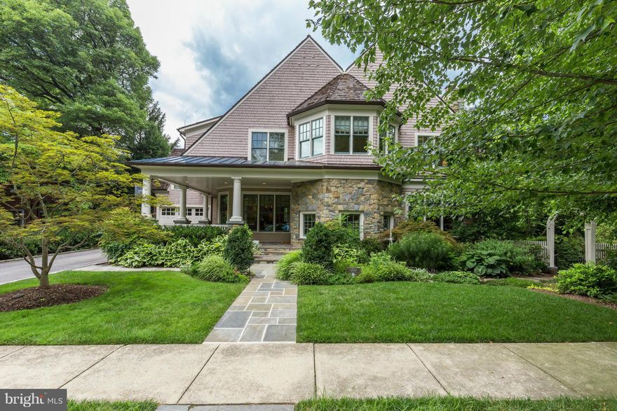 ORIGINALLY BLDRS PERSONAL RESIDENCE. EXQUISITE DETAILS/FINISHES ON ALL 3 LEVELS- TWO LOTS COMBINED TO CREATE GORGEOUS GARDEN/ YARD. (COULD BE SUBDIVIDED). FABULOUS FLOOR PLAN, THEATER, EXERCISE ROOM, GUEST QUARTERS, SCREENED PORCH, PRIVATE DECK. QUIET STREET. EXCEPTIONAL OPPORTUNITY- SEE VIRTUAL TOUR.