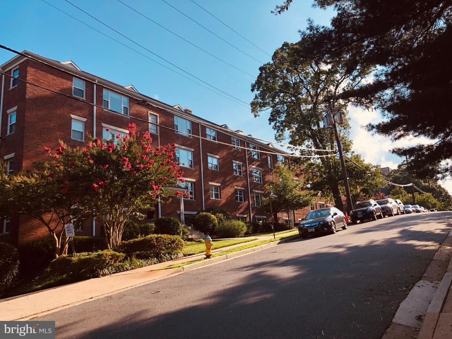 LOCATION! LOCATION! Walk to Rosslyn metro, restaurants, Georgetown, bike and running trails. BEST BUY IN ARLINGTON!!! BACKS TO WOODS OF ARLINGTON AND FT.MYERS EAST GATE. LARGE WINDOW IN LIVING RM. LAUNDRY RM. IN BASEMENT WITH UNIT STORAGE BIN. WINTER VIEW OF POTOMAC FROM 2ND BR. GAS COOKING.PRIVATE PARK BEHIND BLDG.All utilities are included in condo fee.