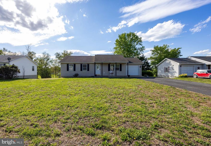 Nicely maintained ranch with full walk out basement.  Primary has full bath with shower. Newer appliances.  Seller is having a new roof put on the house prior to settlement. Rear deck and single car garage.