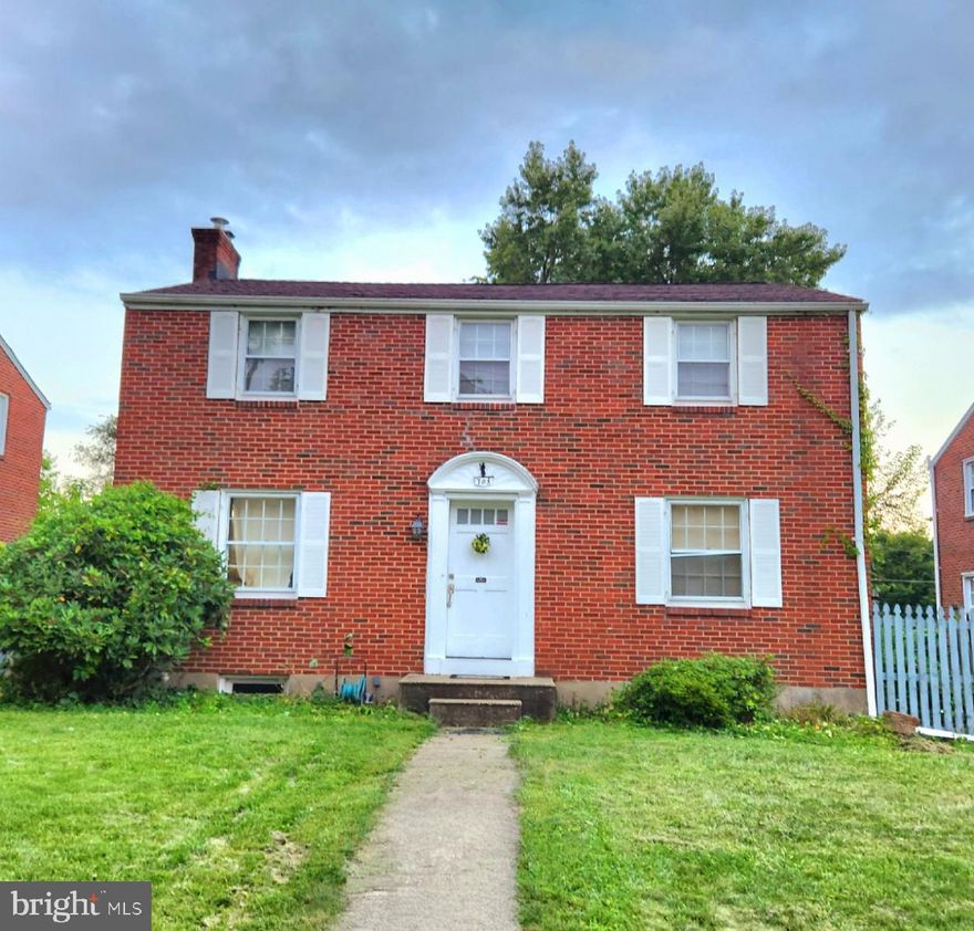 This home is a part of the Sudbrook Park neighborhood. This 3 bedrooms 1.5 baths and hardwood floors throughout home. The kitchen was updated 3 years ago and new bathrooms. There is an enclosed porch for your entertaining delight. Rear fenced yard for privacy. Finished basement with room for entertainment..