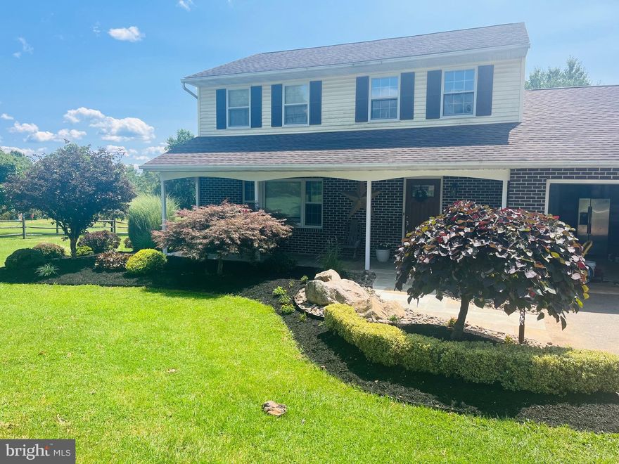 Welcome to 2230 E Cedarville Road, where luxury meets comfort in this stunning 5-bedroom, 2.5-bathroom home nestled on 1.6 acres of picturesque land.  The main level boasts a spacious bedroom with a primary bathroom featuring a walk-in tile shower, providing convenience and accessibility. The kitchen is a chef's dream with granite countertops, offering ample space for meal preparation, while the adjacent dining area is perfect for gatherings.  Cozy up in the inviting living room, complete with a brick wood-powered fireplace. A convenient powder room adds to the functionality of the first floor.  Venture upstairs to discover four additional bedrooms and a second full bathroom, or head downstairs into the partially finished basement, complete with a French drain system and a laundry/utility room.  Outside,  unwind on the expansive back deck, where you can enjoy serene views of the surrounding landscape and lush greenery. With a 2-car garage, parking is a breeze, providing ample space for vehicles and storage.  This home also features replacement windows on the first floor and refinished hardwood floors.  Schedule your showing today and experience the beauty and tranquility of 2230 E Cedarville Road firsthand!