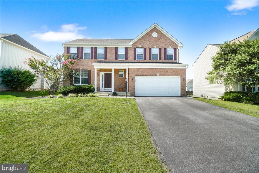Nestled in the highly sought-after Sun meadow neighborhood in Walkersville. This beautiful 4-bedroom, 2.5-bathroom home with a two-car garage and finished walk up basement is the perfect space. 

As you enter, you'll notice the gleaming wood floors. To the right is a perfect room for an office or playroom, and to the left is an open living area conveniently located off the dining room and open to the gourmet kitchen. The heart of the home is the stunning open-concept kitchen, featuring a built-in microwave and a cozy gas fireplace in the family room. The home is filled with an abundance of recessed lighting and natural light. Through the sliding glass doors off the deck, a pergola, and patio area are perfect for entertaining and relaxing. The backyard is fully fenced in with a flat usable lot. 

The upper level features 4 bedrooms and 2 full bathrooms. The primary bedroom has an ensuite with two separate vanities, a luxurious soaking tub, and a separate shower. It also boasts two large walk-in closets. All bedrooms are generously sized with substantial closets. The second full bathroom on the upper level includes a bathtub/shower combo. Laundry is conveniently located on the bedroom level. 

The finished walk up basement offers ample storage space and a bonus room for an office, gym, play area etc. 

This location is truly one-of-a-kind and minutes away from parks, commuter routes, grocery stores, restaurants, and downtown Frederick. 

Schedule your tour today!