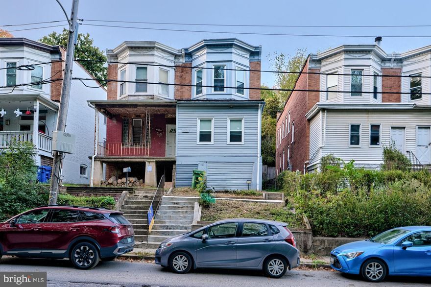 Terrific, renovated duplex apartment in Woodberry. Each unit is a 2 bedroom 2 bath layout. There is a main floor unit with a rear private entrance and a second floor unit with side entry access. Both units have access to the unfinished basement with tons of storage and separate brand new full size washer dryers. Located just north of the Baltimore Zoo you'll love the private feel of the tree lined street when you come home. The apartments are huge with plenty of windows and natural light pouring in- you'll never want to leave. Both bedrooms are on opposite sides of the apartments with a great room feel in the center of the home tying in the kitchen space with the living room and dining area. All newer stainless steel appliances and mechanical systems mean you should have lower energy bills. Both units have the same colors and finishes, but the layout is slightly different in comparison. There is a rear fenced in yard perfect for gardening or outdoor activities and is shared as common space.  This is an amazing opportunity if you are a first time home owner or a seasoned investor looking for a new addition to your portfolio. Tenants just moved out of the main level apartment and it can be shown anytime.  Please schedule with listing agent to tour the upper unit 24 hrs ahead of time as it is occupied. Rent for both units is $1550+ utilities and has been professionally managed.