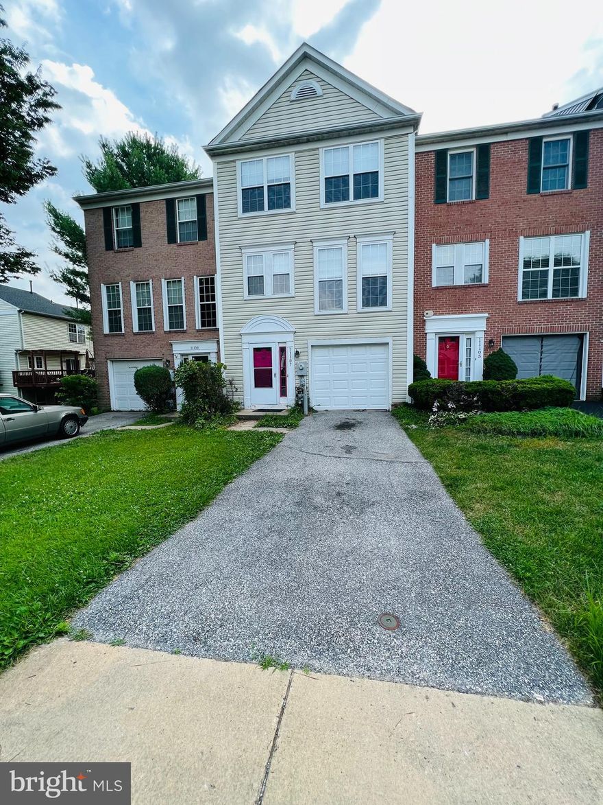 3 bedroom with 1.5 bathrooms,  1 car garage with long driveway, upgraded property