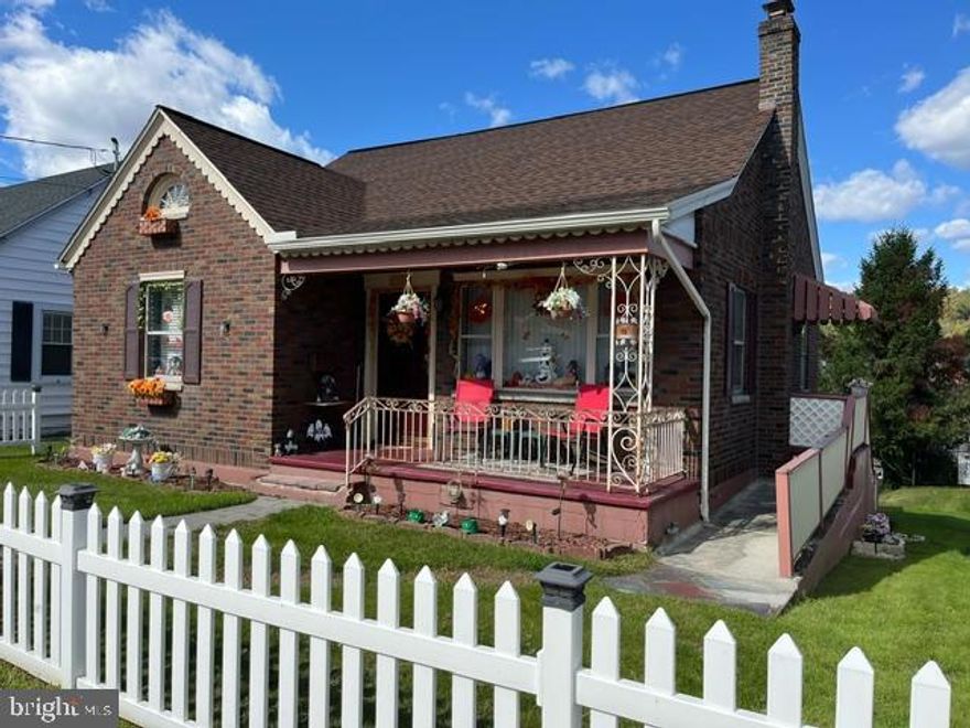 Welcome home to this charming brick Cape Cod style home with a covered front porch and white pickett fence. With a blend of comfort and style this home features hardwood floors through out. The first level offers a living room, generous kitchen, two bedrooms and full bath.  Upstairs you will find  two over-sized bedrooms. The fully finished basement is a wonderful extension of this home.  It offers a cozy retreat for relaxing or for entertaining and along with a full bath enhances it's usability for family and guests. Step outside to the peaceful patio area ideal for quiet evenings under the stars.  Don't miss the chance to make this home your own!! This area is close to Historic Jim Thorpe, Owl Creek Reservoir and Mauch Chunk and Beltzville Lakes.