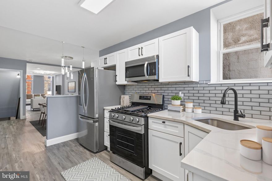 Discover your dream home in the heart of Baltimore City! Conveniently located just 5 minutes from Johns Hopkins, 11 minutes from the Inner Harbor, and 14 minutes from the University of Maryland Medical Center. Perfect for grant buyers, this home is fully permitted and ready for its new owner—just ask for details! This meticulously renovated property offers the ultimate in luxury and modern living. The stunning kitchen features a top-tier appliance package, including a stove with a built-in air fryer, a refrigerator with an LED display and ice/water dispenser, and a cutting-edge washer and dryer set. The upper-level bathroom is a spa-like retreat with a jacuzzi jetted tub, a Bluetooth-enabled speaker system, and a sleek LED mirror. The finished basement offers versatile living space, ideal for entertaining, hosting guests, or creating a home office. The full basement bathroom is equally impressive, showcasing a semi-frameless shower, modern LED mirror, spacious vanity, and a linen closet for added convenience. Step outside to your private backyard oasis, complete with a 6-foot privacy fence—perfect for relaxing or entertaining in style. This home blends comfort, convenience, and sophistication. Don't miss the chance to experience the best of city living! 
Schedule your private showing today and make this incredible property yours.