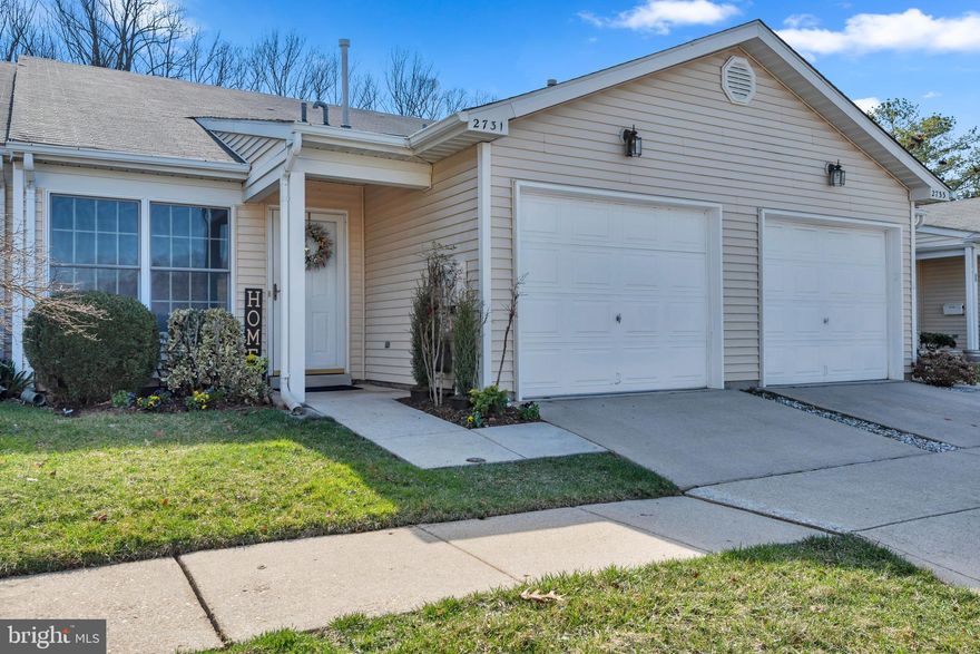 Welcome home to this pristine, move-in ready, one-level villa featuring two bedrooms. two baths, and an attached garage.   The home has been professionally painted throughout and new vinyl planking floors installed.  Both bedrooms are generous in size with walk in closets.    The spacious primary bedroom with walk-in closet, private ensuite, and direct access to a private deck for your own private outdoor getaway.   Heritage Harbour a 55 plus active community with a lot of amenities to keep you entertained, such as indoor & outdoor pools, tennis courts, pickleball courts, fitness center and so much more.  A golf course is located within the community if homeowners would like to join.  GREAT LOCATION - Only minutes to downtown Annapolis, major roads, shopping, restaurants and medical facilities.  Buyer pays a one-time recreation fee of $2,075.00 at settlement.