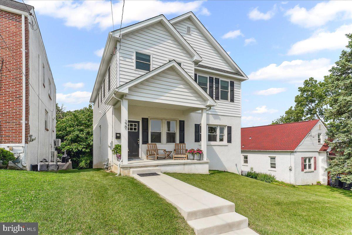 Step onto the inviting front porch and enter into a completely renovated home. There is a spacious living room featuring hardwood floors, recessed lighting, and an open floor plan that flows seamlessly into the eat-in kitchen. The kitchen boasts all-new soft-close cabinetry, a spacious island, classic tile backsplash, ceramic tile flooring, stainless steel appliances including a viking refrigerator, and convenient gas cooking—perfect for any home chef. Upstairs, you’ll find four generously sized bedrooms with ample closet space. The hallway bathroom features a tub/shower combo, while the primary suite includes a private en suite bathroom with a beautifully tiled walk-in shower. The large backyard offers plenty of green space—ideal for entertaining, relaxing, or play. Located in the award-winning Colonial School District. Ground floor and up is 3 years new. Minutes to Sutcliffe Park, Plymouth Meeting, King of Prussia, Ambler, and Chestnut Hill. Easy access to I-76, the PA Turnpike, and Route 476. Great location for shopping and dining and public transportation. $2,000 carpet credit for kids bedrooms