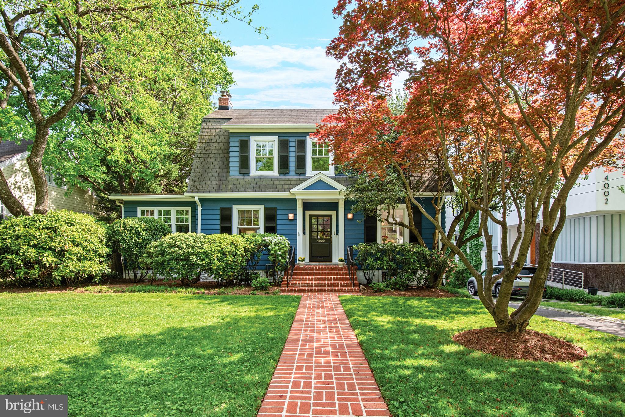 YES, PLEASE!!! This swoon worthy, light-filled 1928 clapboard colonial in the Town of Chevy Chase with amazing curb appeal has been beautifully renovated and updated by the current owners, and offers all of the charm and detail of the original home (including 9’ ceilings, original wood floors, moldings and more) along with the finishes and conveniences of today (brand new kitchen, renovated baths, 2-zone a/c, replacement windows, tankless hot water heater and more!). Set on a large, level lot, this turnkey home is perfect as it is right now and is also an ideal candidate for future expansion. The main level features a center hall entry that leads to both the living room and the fabulous gourmet kitchen, which has JUST been fully renovated by the sellers and includes custom cabinetry, marble countertops, stainless and paneled appliances, and is open to the dining room. The spacious living room with a gas fireplace walks out to the deck, overlooking the fabulous yard, and a welcoming family room is adjacent. Upstairs includes three bedrooms, two renovated bathrooms and access to the attic space, which is currently floored and ideal for storage and also a candidate for future expansion. The lower level can be enjoyed in its current configuration and offers endless opportunities for renovation and reimagination as well. The rear deck can be accessed from the living room and the kitchen overlooks the beautiful large and level backyard, which is perfect for entertaining and play as well as any future expansion that might be desired. A driveway provides space for multiple vehicles, and street parking is also ample. The Metro and shops and restaurants of Bethesda, Chevy Chase Lake and Chevy Chase, DC are within walking distance. Residents also enjoy Leland Park and Community Center and have easy access to the Capital Crescent Trail. The popular Town of Chevy Chase is bordered by Connecticut and Wisconsin Avenues to the east and west, and Bradley Lane and East West Highway to the south and north, and the Town’s location grants easy access to Bethesda, downtown, and the Beltway. Town services, including twice weekly trash collection, weekly compost, recycling and snow removal, among others, are unparalleled. Year round community events for residents include evening movie nights and magic shows at the Town Hall, the annual chili dinner, block parties and more. Residents keep up with everything about the Town via the “Town Crier” on-line service and the monthly “Forecast” newsletter. Noted for its wonderful community, tree-lined streets, unsurpassed services, schools and excellent location, the Town is the perfect spot for those who desire the charm and quiet of village life coupled with the conveniences of the city. Don’t miss the chance to make this special one your own!