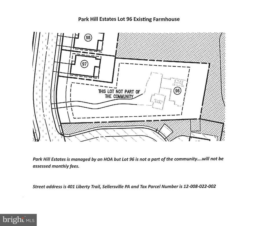 Fantastic new home lot in the brand new Park Hill Estates.
Its a premium location with a fantastic  water view and beautiful setting .
The existing house will be removed shortly .
DO NOT enter the house - it is unsafe