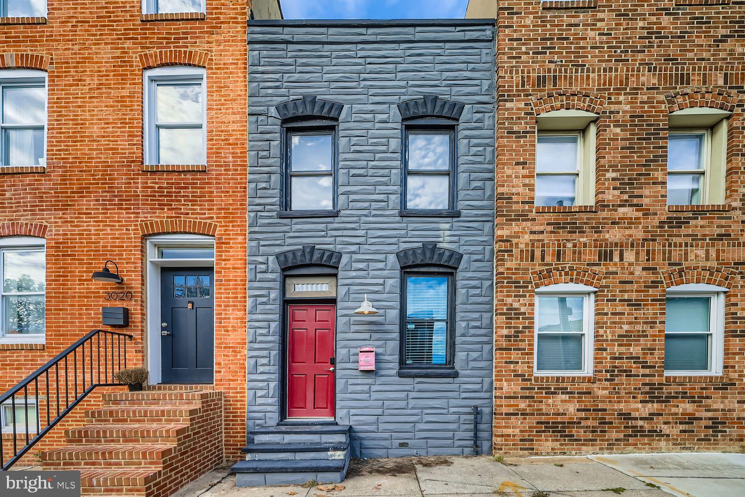 PRIME LOCATION in the heart of Canton.  Only 2 blocks to Canton Square, blocks to Patterson Park, 4 blocks to Canton Waterfront Park!!  You won't find a better deal.  It was extensively updated over the last several years, including new kitchen and bathroom, fresh paint, and hardwood flooring.  Laundry is located just outside the bedrooms and has a sliding barn door.  Enjoy the outdoors on your second-floor deck or backyard.  Parking access in the rear may be possible with the right vehicle.