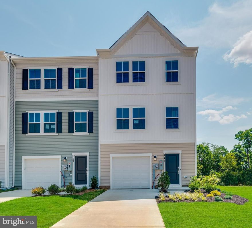 Cold Spring Run is a community of new townhomes at a great value, coming soon to Martinsburg, WV, near public transit, commuter routes, recreation and shopping.

Introducing the Harriett floor plan by Lennar, where luxury meets affordability. This 3-level END UNIT townhome boasts a front-load 1-car garage, a spacious backyard, and 3 bedrooms. With 2 full baths and 1 half bath and an alternate third floor plan with a 2-foot extension, you'll have all the space and conveniences you desire. When you step into the home from the 1-car garage you will see the spacious rec room waiting to be transformed to meet your needs. Once on the second level, you'll see the kitchen features beautiful Valle Nevada  granite countertops, Barnett Duraform cabinets in Stone, and Frigidaire stainless steel appliances.  This level has a half bath and an open concept connecting the dining room and great room. Upstairs, you will find all 3 bedrooms and 2 full bathrooms. The primary suite includes a walk-in closet. The laundry is upstairs for added convenience. Don't miss your chance to be one of the first homeowners in this up-and-coming community! Washer and Dryer included in price! 

*Prices and incentives are subject to change without notice. Photos are of a similar home. Prices and features may vary and are subject to change. Prices do not include closing costs and other fees to be paid by buyer and are subject to change without notice. This is not an offer in states where prior registration is required. Void where prohibited by law. Copyright © 2022 Lennar Corporation. Lennar, the Lennar logo are U. S. registered service marks or service marks of Lennar Corporation and/or its subsidiaries. Date 02/22