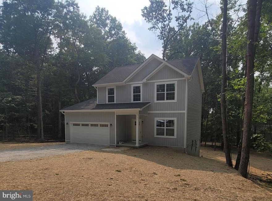 Construction has begun with a July 11th 2023 delivery  date.  Quality construction featuring luxury vinyl plank flooring, granite countertops with stainless steel kitchen appliances checks off all the boxes on the main level including laundry room and 1/2 bath. 3 bedrooms and 2 full baths finish out the upper level. The full basement offers  interior and exterior access. Pictures are similar construction.  Pictures are shown with upgraded LVP in bedrooms.  Primary bath will include  soaking tub and separate shower.