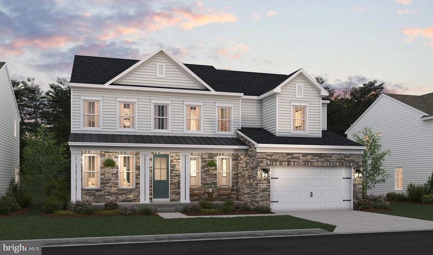 NOW SELLING - FABULOUS NEW FLOORPLAN -- SAMPLE LISTING AT BASE PRICE -- The STAVENGER features an open floorplan with a main floor bedroom and full bath suite. You're sure to enjoy the large kitchen with over-sized island and large walk-in pantry; plus the spacious great room, home office and formal dining room.   Upper level features large Primary bedroom with an amazing, huge walk-in closet and well appointed full bath with seated shower and double vanity; plus 3 additional bedrooms - two have walk-in closets; and upper level laundry.  Choose the optional finished lower level for even more space with rec room and den/bedroom with full bath.  Or, add the optional rear covered porch for outdoor living space.  
Hazel Run Glen is a beautiful single family community of new homes for sale in Fredericksburg, VA offering 109 homes on 1/4 acre homesites. Embrace the serenity of this quiet wooded location while enjoying easy access to major shopping, dining, and commuter routes. Each home is offered in one of our new interior design Looks: Loft, Farmhouse, Classic or Elements for on-trend style in your new construction home. Prices and terms subject to change***location premiums may apply. BY APPOINTMENT ONLY.  PHOTOS/RENDERINGS REPRESENTATIVE ONLY - MAY SHOW OPTIONS, UPGRADES OR DECORATOR ENHANCEMENTS.