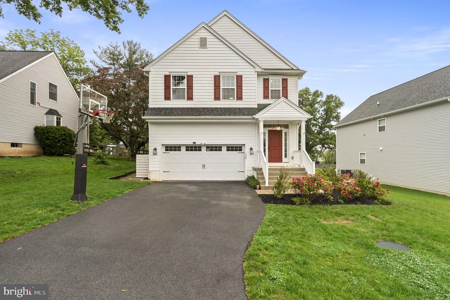 Do not miss your chance to see this charming, newly painted 3-bedroom, 2.5-bathroom home that combines comfort and style with an unbeatable location. Located just a short walk from Anson B. Nixon Park, you can enjoy outdoor recreation right at your doorstep. The shops, restaurants, and all the charm of downtown Kennett Square are just around the corner, and the YMCA is nearby for fitness and community activities. This home offers the perfect combination of convenience, comfort, and location!

It features a 2-car garage, finished basement, and a spacious backyard, perfect for both relaxation and entertaining.

The open floor plan on the first floor is perfect for modern living, with 9' ceilings that create a bright, airy atmosphere. The kitchen boasts Century cabinets, a central island, and sleek quartz countertops. It comes fully equipped with GE stainless steel appliances and a generous pantry, ready for all your culinary needs. The kitchen seamlessly opens into the breakfast area and living room, making it an ideal space for both day-to-day living and entertaining guests.

Upstairs, the primary suite is a peaceful retreat with a large walk-in closet. The primary bath includes a double vanity, shower, and a private commode. Two additional bedrooms share a convenient Jack and Jill bathroom, and the second-floor laundry room adds to the home’s functionality. You’ll also find an additional bonus room—perfect for a home office, playroom, or cozy reading nook.

The exterior features low-maintenance vinyl siding, and the finished basement provides additional living space, perfect for a home office, recreation area, or game room. Plus, with no HOA, this home is as easy to maintain as it is to love.