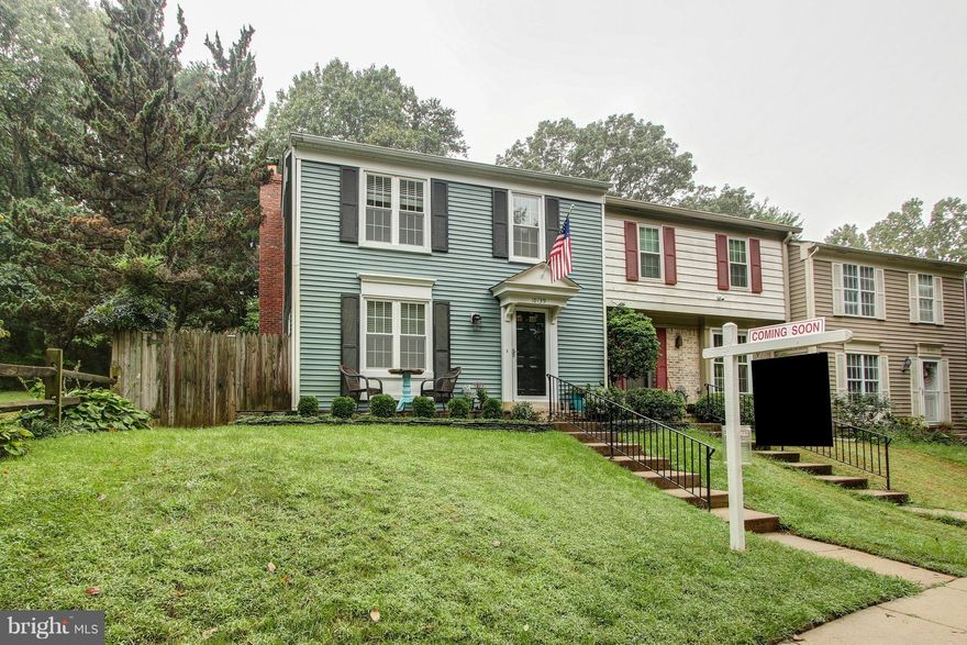 Light, bright, and ready to move in! Updates everywhere in this 3 bed, 2.5 bath END UNIT: Full kitchen remodel 2017, quartz counters, recessed lighting, and SS appliances. Main level features new hardwoods and WB fireplace, new carpet on upper level. Fresh interior paint 2018, HVAC/WH 2017, windows 2016. Fully fenced, landscaped backyard with koi pond backs to wooded green space. Ideal location!