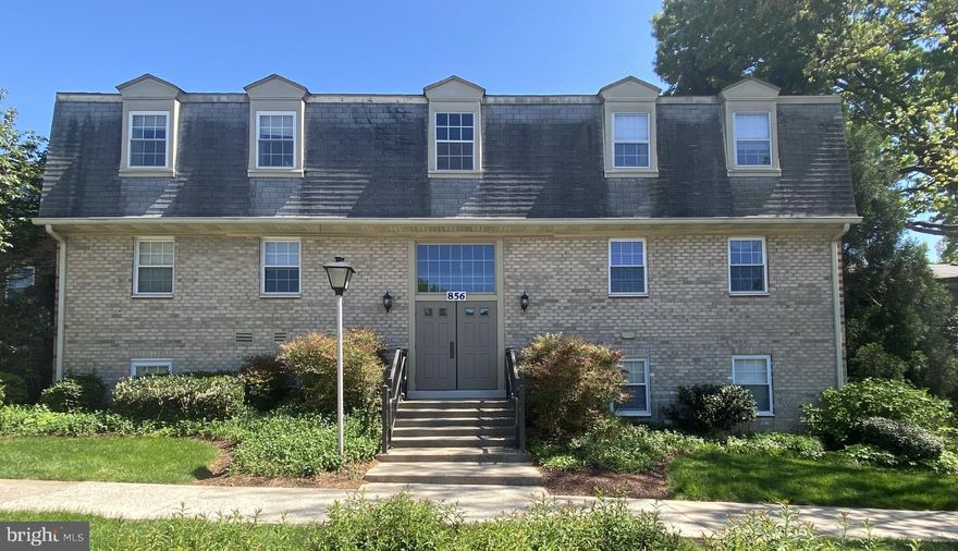 This totally updated and freshly painted ground floor 1 Bedroom + Den condo is pure gold for the price! It's an end unit, so you'll get natural light coming in from 3 sides. The beautifully functional kitchen, features granite countertops, elegant wood cabinets with roll-out pantry shelves, a pull-out corner optimizer, 2 lighted glass-paned cabinets, under-cabinet lighting and 2 deep drawers + more. Enjoy the lavish Travertine Bathroom with dual shower heads and built-in shelves and grab bars. Both Bedroom and Den feature professionally installed closet organizers which you'll LOVE! The building is Pet friendly, and this unit offers 2 entrances (with or without stairs!) It's located in a very sought after neighborhood in Rockville within walking distance to the Montgomery College Campus, College Gardens Elementary School, and a lovely public park with, trails, a playground & basketball courts. Enjoy the lush, green Plymouth Woods grounds, including grilling areas, a playground, Olympic size pool, kiddie pool and pool house complete with lounge chairs, lockers & restrooms. All the amenities of vibrant downtown Rockville are within minutes, and you'll have easy access to Washington DC and points beyond via Major Roads in all directions! Approximately 1 mile to the College Plaza or Woodley Gardens Shopping Centers. Montgomery College is a major hub for all buses and stops for the #45 Ride-On Bus are within 1 block of the Condo both on College Pkwy and Nelson St. **Note: Buyer will Pay a one-time $75 admin fee to the Plymouth Woods Condo Association at settlement.  New Owner pays for electricity & Monthly Condo fee which includes Gas, Water, Sewer, Trash, Recycling, Snow Removal, Common Area Maintenance/Landscaping, Parking & FREE use of the building's Washer & Dryer!!
         ***OPEN Mother's Day Weekend! Saturday May 10th & Sunday May 11th from 12-3 pm!***