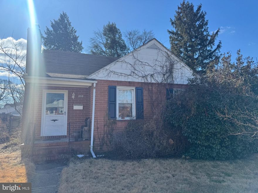 Investor Alert! 3 beds 1 bath, with potential to finish the basement and add additional bed and bath. Fenced in backyard with driveway, side entrance. SOLD AS-IS