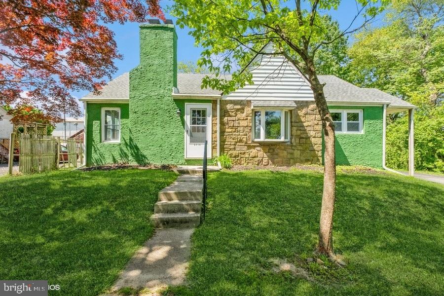This charming 4-bedroom, 1-bath, single-family detached Cape-style home has been recently renovated and is move-in ready. Upgrades include a brand-new white shaker-style kitchen with granite countertops, new vinyl flooring in the living room, dining room, kitchen, and bathroom, and new carpeting throughout the bedrooms and stairs, new interior doors, a completely updated bathroom, a new forced-air heating system, a partially replaced driveway, and a freshly painted exterior. The home also includes a new water filtration system for the well, a new 200-amp electrical service with panel, and new appliances including a range, microwave, and dishwasher. Situated on a 0.25-acre corner lot, this property offers low taxes and a highly convenient location. This is a Fannie Mae Homepath property and all offer made thru Homepath Website.
