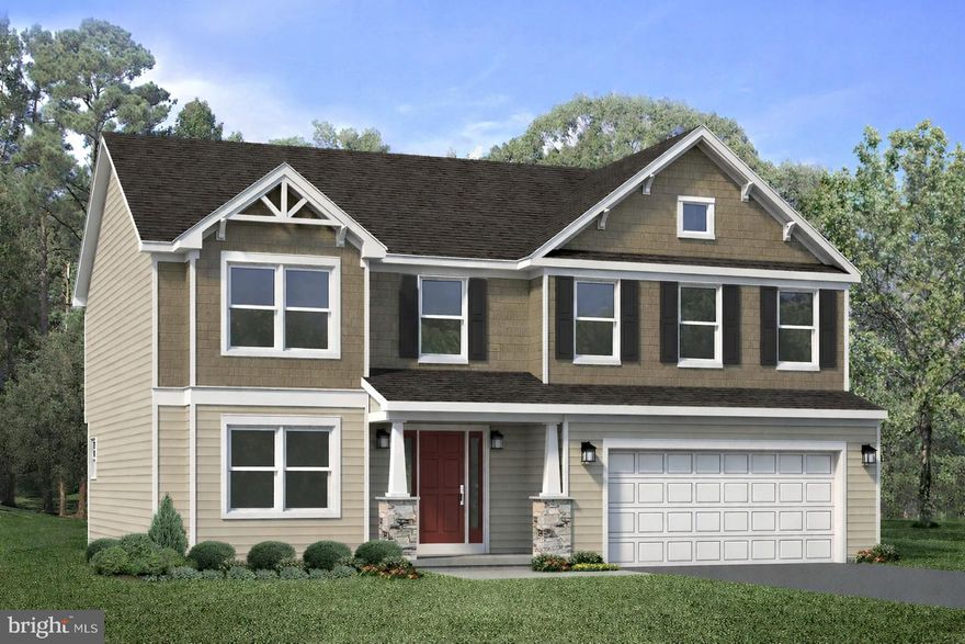 Located just outside the Chambersburg borough, this home offers a quiet setting with convenient access to Route 30, downtown shopping, dining, parks, and local schools. 

The Dartmouth C plan features a Craftsman-style exterior with vinyl siding, shake accents, stone porch pillars, and a covered porch, along with a 2-car front-entry garage and mudroom entry. A 2’ rear extension adds additional living space. The kitchen includes upgraded cabinetry, granite countertops, a large island with overhang, and stainless steel appliances, including an electric range, microwave hood, and dishwasher. LVT flooring runs throughout the main level. 

The owner’s suite includes a large walk-in closet and en suite bath with a private water closet, walk-in shower, and soaking tub. Three additional bedrooms, a full bathroom, and second-floor laundry complete the home. 

Contact us for more details on this home.