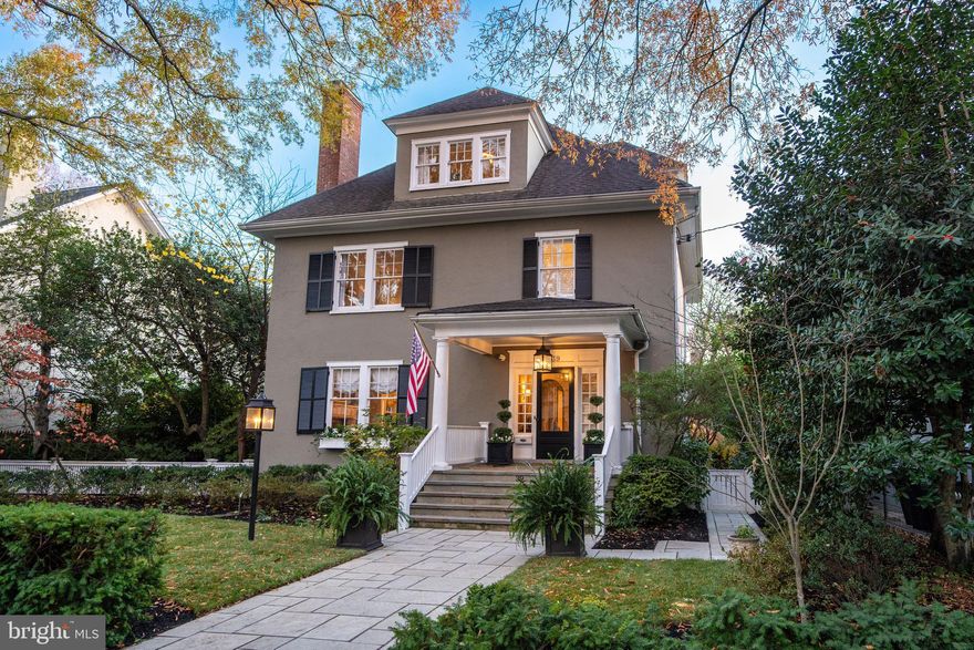 Newly repositioned price to reflect exceptional value, this Murray Hill residence is a rare offering in one of Annapolis’s most coveted neighborhoods. Thoughtfully reimagined through a comprehensive custom renovation, the home masterfully balances timeless architectural character with a refined, modern aesthetic.
Set on a rare double lot along one of the area’s most desirable streets, the property offers both presence and privacy. Behind the home, an unexpectedly expansive, tree-framed yard creates a secluded outdoor retreat—an uncommon luxury in this historic enclave. A private driveway, car port, and separate storage room further enhance convenience and livability.
Inside, the home unfolds with a sense of understated grandeur. Formal living spaces are complemented by warm, inviting details, including two fireplaces, soaring ceilings, intricate crown and dental moldings, and bespoke cabinetry throughout. Designed for both daily living and elevated entertaining, the state-of-the-art kitchen features custom inset cabinetry, premium finishes, and dual dishwashers, while a screened porch extends the living experience outdoors.
Modern comforts are seamlessly integrated, including an elevator, bedroom-level laundry, an additional first-floor laundry, electric window treatments, a full irrigation system, and a comprehensive security system with cameras. Dual-zone HVAC ensures year-round comfort.
The primary suite offers a serene retreat, complete with its own fireplace, dual walk-in closets, and a luxurious marble bath with a walk-in shower and double vanities.
Spacious yet intimate, sophisticated yet welcoming, this is a truly distinctive Murray Hill home—an exceptional opportunity for the discerning buyer seeking both elegance and location.  Hop on the water taxi or tie up your dinghy at the foot of the street and head to dinner with friends across Spa Creek in Eastport.  Walk to coffee, compete in the May Day flower basket contest and hook up with  friends for ice cream socials in Lafayette park.  Dinner under the Stars on West street will be one of your cherished summer traditions.  The Historic Charm of Annapolis blended with the boater's paradise of the Chesapeake Bay and a quick commute to DC, and  Baltimore are what attract so many to this area.  This home is your access to it all.