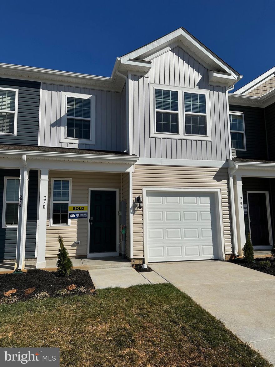 New home built by DR Horton Homes, entered for comparable purposes