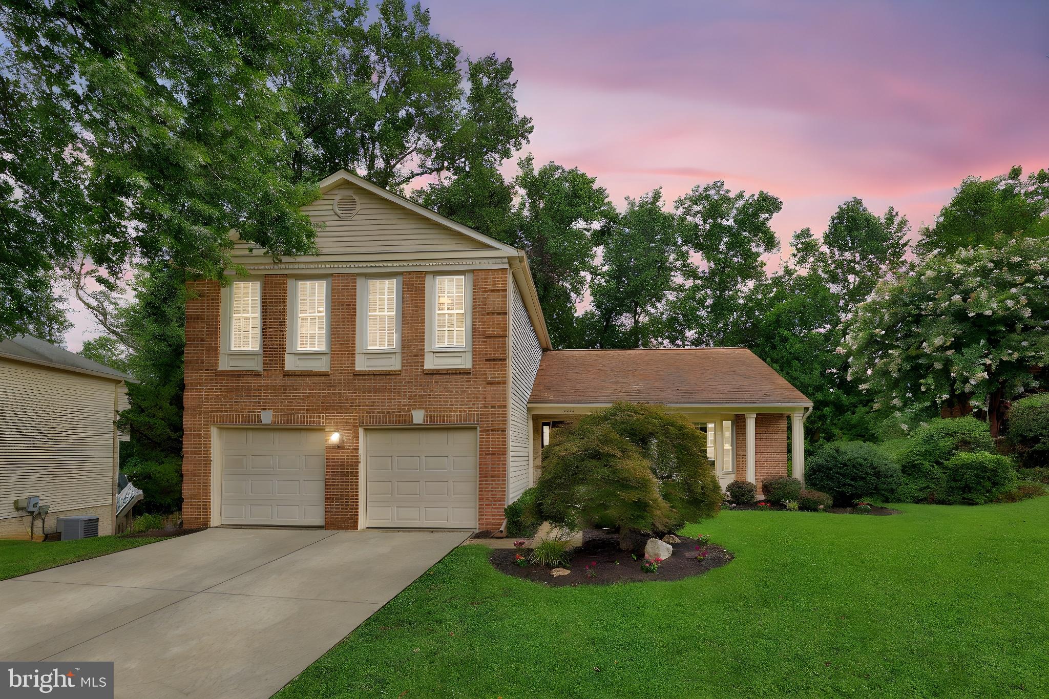 “Welcome to this beautifully updated 4-bedroom, 2.5-bath home — a serene retreat tucked into a quiet cul-de-sac in the highly sought-after Silentree subdivision. Zoned for the award-winning Marshall High School District and just minutes from Tysons and Metro, this home balances tranquil living with everyday convenience.
From the moment you step inside, you’ll feel the calm. Clean lines, light-filled rooms, and a soft, contemporary palette create a space that feels elevated yet grounded — a perfect place to pause, breathe, and be.
The main level flows with intention: the kitchen featuring stainless steel appliances and quartz countertops opens to a bright dining area with warm hardwood floors. The breakfast nook, framed by a large picture window, invites slow mornings and sunlit coffee rituals.
The cozy den with a wood-burning fireplace becomes your space to unplug — perfect for curling up with a book, journaling, or simply letting the day melt away.
The expansive primary suite feels like a boutique hotel hideaway, complete with a custom Elfa closet system, a stylish powder vanity, and a spa-inspired bathroom renovation. The additional bedrooms are generously sized, each featuring custom closet organizers to keep your space clean, clear, and clutter-free.
The updated hall bath pops with modern flair and timeless texture, while the main-level half bath maintains that same chic, minimalist aesthetic — sleek fixtures, subtle tones, and refined finishes throughout.
Outside, nature takes center stage. The massive deck beneath expansive Tulip Poplars becomes your sanctuary — listen to birdsong, sip tea, stretch, and let the sounds of the wooded stream realign your senses.
And for those who crave creative space? The unfinished basement is a blank canvas — already plumbed and ready for a future bathroom, it's ideal for your personal gym to crush cortisol, a yoga studio to practice your asanas, children’s playroom, or simply a quiet place to reconnect with the present moment.
The two-car garage is clean, dialed-in, and ready for your weekend projects — whether you're organizing gear, tinkering with tools, or prepping kayaks for your next adventure.
Recent enhancements include:
2025: Renovated bathrooms, new fridge & microwave, decorative landscaping
2024: Deck lattice w/ hidden storage, new mailbox
2023: New dishwasher
2021: Backyard landscaping (trees, borders), Elfa closet systems, garage flooring upgrade
2019: Window treatments
2018: New HVAC, full interior paint, hardwood floors on main level, “silent” garage openers
With its mindful layout, stylish upgrades, and peaceful setting, this home isn’t just a place to live — it’s a place to thrive.”