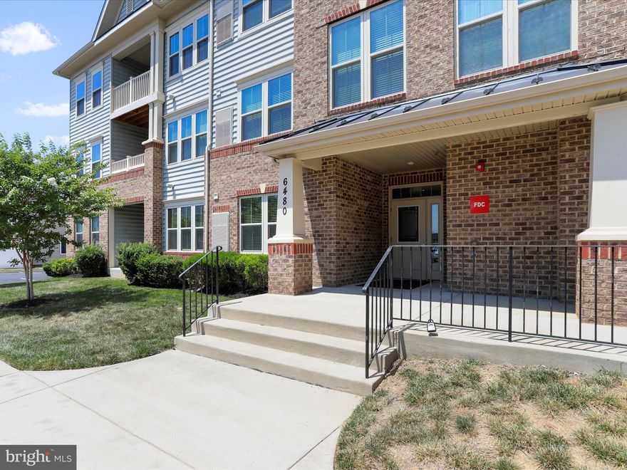 Spacious Condo in Linton at Ballenger offers main floor living! This beautifully maintained main level condo offers modern finishes and thoughtful upgrades throughout. The open floor plan features a welcoming foyer, a bright and airy Great Room and a contemporary kitchen equipped with stainless steel appliances, a large island with bar stool seating, and ample cabinetry. Two generously sized Primary Suites each offer walk-in closets and private en-suite bathrooms. Additional features include in-unit laundry room, extra storage, and a private covered patio with peaceful views. Located in a premium/secure building with elevator access, this exclusive 12-unit building offers privacy and convenience. Community amenities include a clubhouse, fitness center, outdoor pool, walking trails, and tot lots. Close to shopping, dining, entertainment, and major commuter routes. Welcome home!