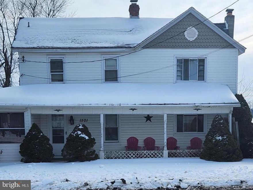 INVESTORS SPECIAL-PRICED TO SELL! Original farmhouse built in 1900 with some amazing updating that was done in 2017. The primary bedroom has a walkout  deck over-looking acres of farmland. Pine flooring on the main level and is believed to be under the carpets in upstairs bedrooms as well. There's a large front porch as well as an enclosed porch off the kitchen for great entertaining  in the warmer months. Windows, Hot water heater and roof were replace approximately 9 years ago. This country home awaits your imagination for great county living with a large scenic lot  of .96 acre.  Use your imagination  for endless possibilities. This home is centrally located with easy access to Washington, Baltimore and Frederick. Don't miss this rare opportunity.