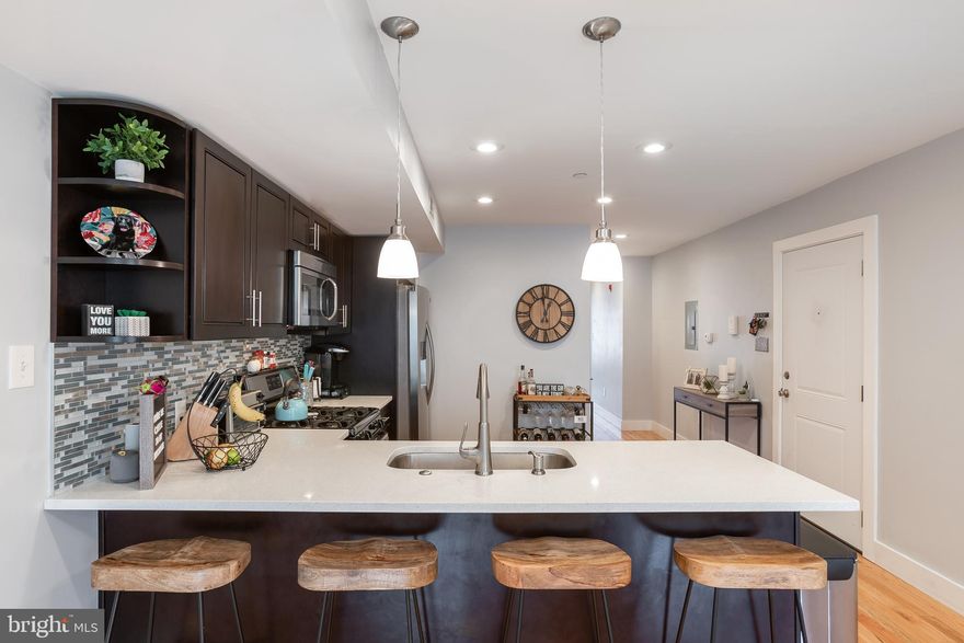 THIS HOME QUALIFIES FOR A 15000 GRANT USED TOWARDS CLOSING COST AND DOWN PAYMENT- CALL US FOR MORE INFORMATION!!! The Stawasz Group is excited to offer this HUGE, 916 square foot, 1-bedroom, 1-bathroom 2nd floor condo in Old Kensington! With 5 years left on the tax abatement you can live here cheaper than renting OR buy as an investment and keep the current renter who is paying $1600/month! By our calculations that is roughly $300-400/month is positive cash flow! Featuring quartz countertops, stainless steel appliances, a rear deck, and open concept floor plan, you are not going to want to miss this! Other features include hardwood floors throughout, coat closet and pantry closet in the hallway, laundry room, large master suite with walk in closet and great natural light. This cozy condo is also located in an enviable location. Steps from Acme Grocery, Wine and Spirits, Front Street Cafe, WM. Mulherin's Sons, Frankford Hall, La Colombe, access to Center City using the Girard stop on the L, and all the bars/restaurants that Northern Liberties and Fishtown have to offer.  This convenient condo won't last long, so reach out today for more information! Current tenant lease goes until June 2021 or can be terminated with 60 days notice. MESSAGE US FOR A VIRTUAL TOUR!!!