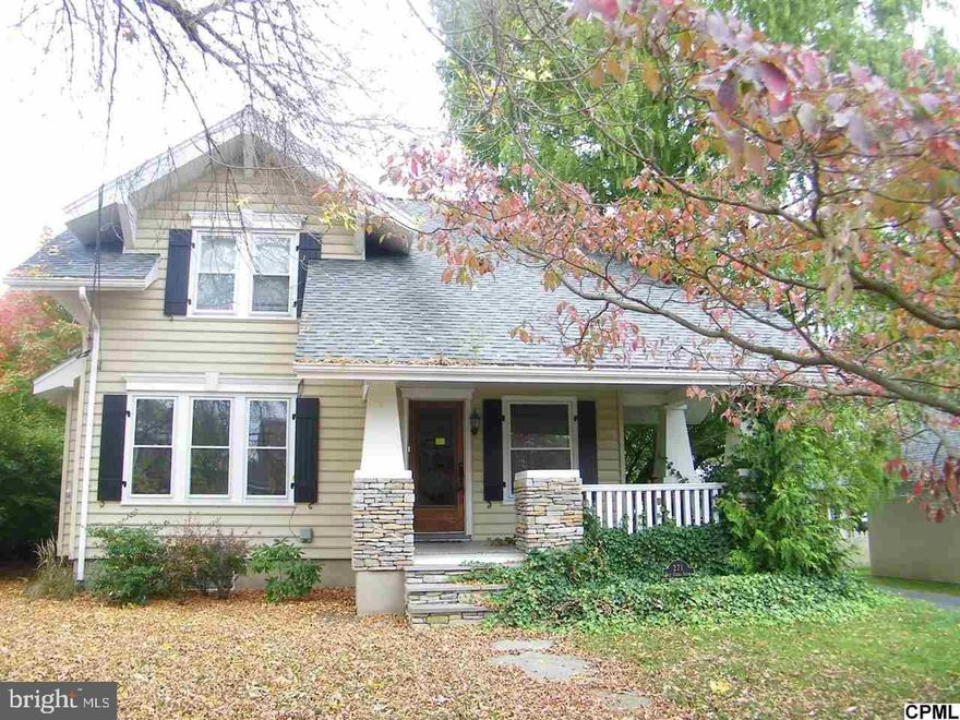 LOCATION! LOCATION! In-Town Hershey. Within walking distance to schools, restaurants and parks. Formal Dining Room with French doors, LR with gas fireplace, granite counters, stainless steel appliances, ceramic and wood flooring throughout. 3 Bedroom with office, Sun room, finished Lower Level, 2 car garage and 1 car carport.  Please show during day, no electric.