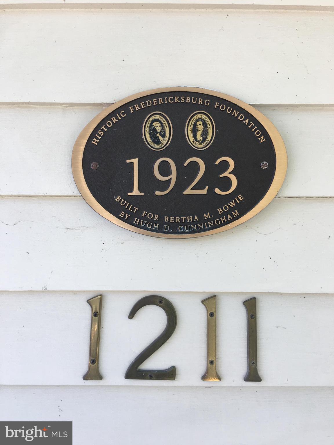 DOWNTOWN FREDERICKSBURG - Residential