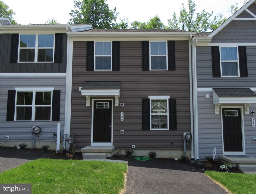 3BR/2.5BA town home on quiet cul-de-sac. Backs to community open space for added privacy. Kitchen with mocha cabinets, center island, double stainless steel sink w/ disposal, and plenty of recessed lights.  Electric range and microwave vent (vents outside). Adjoining Dining Area with slider to backyard. Extra large Living Room / Great Room and a Half Bath complete the main level. Upstairs you will find a Main Bedroom with Private Bath and Walk-in Closet. Two other Bedrooms with double-wide closets share a Hall Bath. All have access to the upper floor Laundry (washer & dryer included). The full unfinished basement is perfect for storage and has extra light due an the escape window facing the backyard. This town home is super energy efficient and includes an on-demand hot  water heater and energy efficient HVAC system and appliances. HOA fee pays for lawn cutting as well as neighborhood snow removal. The application process includes income, credit, background, and reference checks.  To learn more about the  rental application criteria or to arrange  for a showing, please text or email Mark.  No phone calls - please.  Available early August.