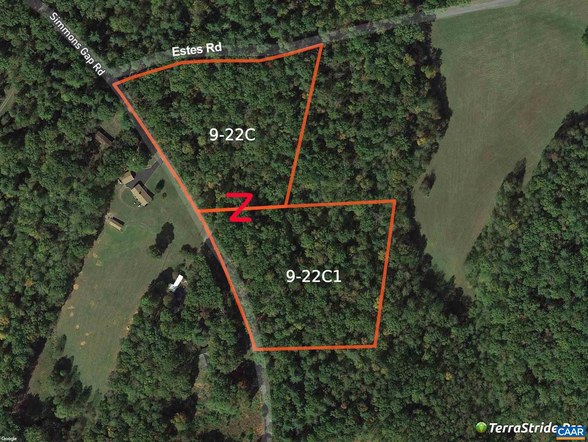 CORNER SIMMONS GAP RD