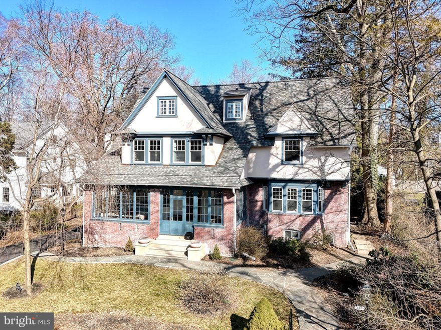 Discover the perfect synergy of professionalism and romance at 313 Berkeley Road, an impeccably maintained colonial residence nestled on one of Merion Station's most sought-after streets. This distinguished property effortlessly marries classic charm with contemporary refinement, boasting timeless features such as hardwood floors and abundant updated windows that bathe each room in natural light. From the inviting foyer to the formal living room with a gas fireplace and a spacious dining area complete with an adjoining butler's pantry, every detail is designed for seamless entertaining. The kitchen, with its granite countertops, large center island, and stainless steel appliances, offers a perfect balance of classic aesthetics and modern functionality. Step outside to the back patio and take in the view of a private backyard adorned with meticulously maintained gardens that evolve with the seasons. The second and third floors house versatile living spaces, including a primary suite with an updated ensuite bathroom, an amazing new additional bathroom in the hallway, and another renovated bathroom on the third floor. The finished basement provides additional living functional areas. This residence is an invitation to a lifestyle where every element exudes sophistication, making 313 Berkeley Road an emblem of refined living in the heart of Merion Station.