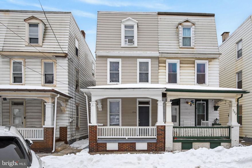 Welcome to 734 S 2nd St, a well-maintained and updated 5 bedroom and 1 full bath townhome offering a spacious layout, modern improvements, and excellent commuter access. The 2nd and 3rd floor carpets were updated in 2025, adding a fresh, move-in-ready feel. Conveniently located near Harrisburg International Airport, major highways, and approximately 25 minutes from Hershey and Harrisburg. Priced under $160,000, this property offers excellent value for owner-occupants or investors alike. Affordable, updated, and well-positioned. Showings begin February 16th!