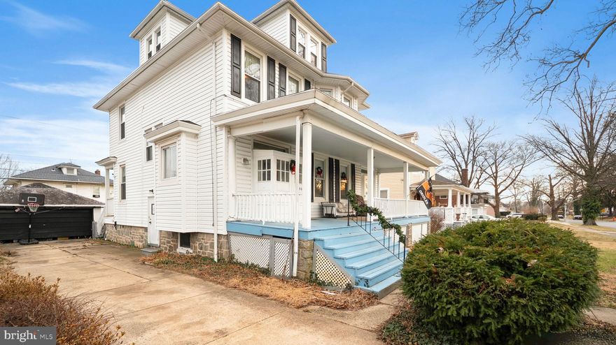 Step into this Baltimore home, located in the prestigious Ashburton neighborhood with deep roots, architectural beauty and a strong sense of community. With nearly 2000 square feet of thoughtfully designed living space, this residence offers the perfect blend of style, functionality, and city convenience. 

Make your way into this welcoming atmosphere, accentuated by the rich character of the home. The spacious living room features a charming fireplace, perfect for cozy evenings spent with loved ones. The heart of the home is the well-appointed kitchen & dining room perfect for both entertaining, day to day living. 

Upstairs, unwind in the spacious primary suite while 5 additional bedrooms provide plenty of flexibility for family, guests, or creative space. The finished lower level offers additional living area with a half bath ideal for a home office or guest suite along with a detached garage, and ample driveway that can accommodate plenty of cars plus off-street parking.