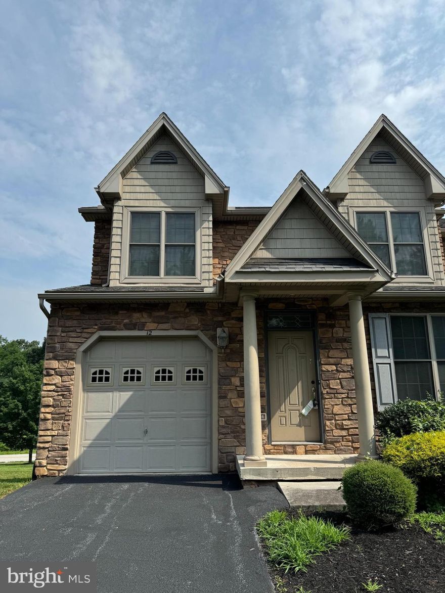 Well-maintained 3-bedroom, 2.5-bathroom townhouse featuring a spacious living room with access to the deck, perfect for outdoor entertaining. The unfinished basement offers a walk-out to the patio and yard, along with ample storage potential. Additional highlights include a single-car garage, all major appliances—including a washer and dryer—and central HVAC. Conveniently located near major highways, the property provides easy access to Harrisburg, York, and Mechanicsburg. Property is being sold in strictly as-is condition.