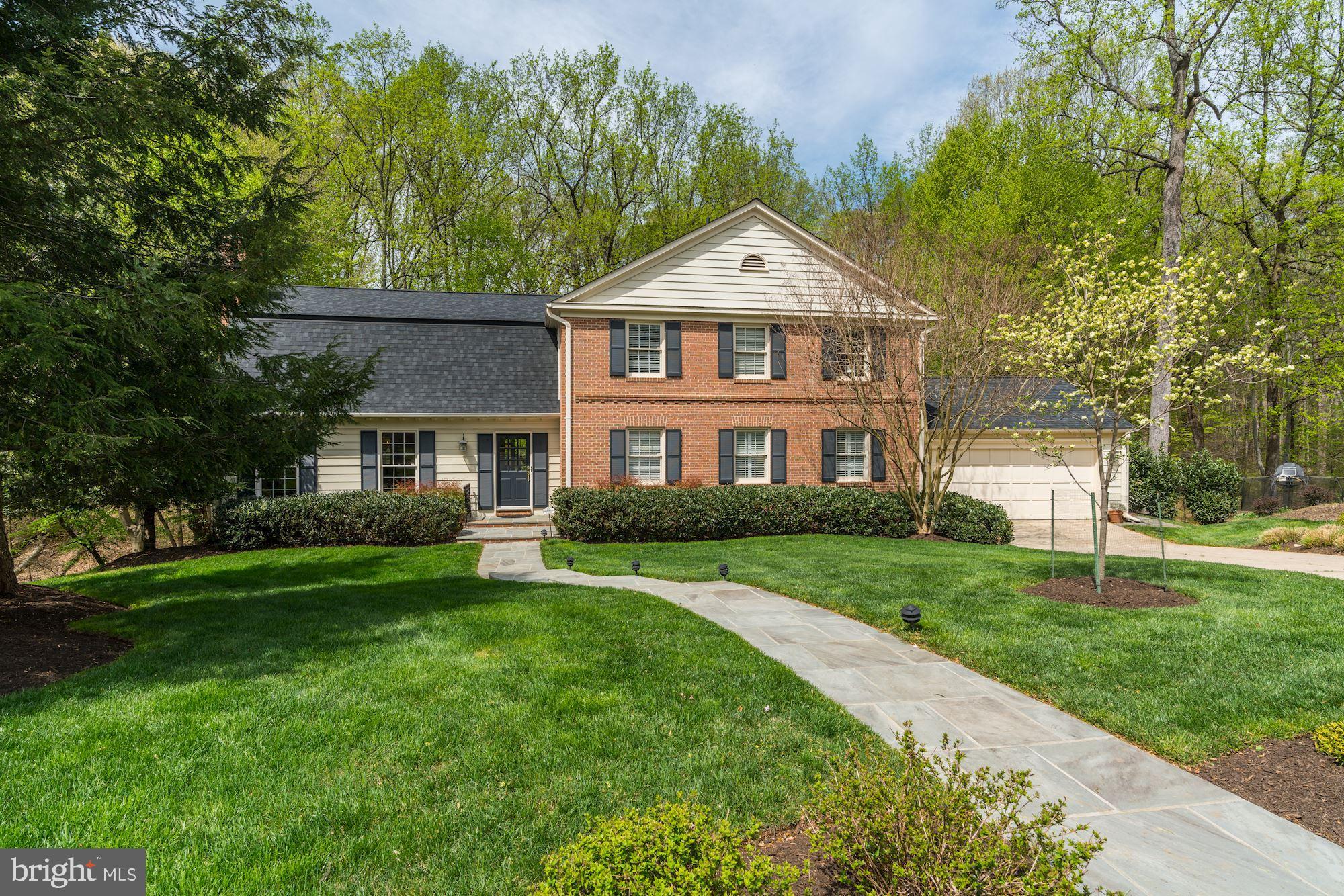 Hard to find, highly desirable cul-de-sac location and coveted "Compton" model in popular River Falls backing to dedicated green space. This picture perfect, move-in ready 5 BR/3FB home has every amenity you desire...a large, private home office, separate Family Room opening to a large entertaining deck, renovated Kitchen with large center island and a fully finished, daylight walk-out lower level with a full kitchen and guest/au pair suite plus a private Owners Suite with a beautiful marble bathroom. All this while backing to spectacular green space. Plenty of woods to roam, trees to climb or forage along the creek bed...there's lots of natural beauty to explore in your own backyard! Or, head a little farther south to the C&O Canal, Billy Goat Trail and Great Falls National Park. Easy access to Clara Barton Pkwy, I-495, I-270, all area airports, downtown DC, Bethesda and Tyson's Corner. It's an ideal location; make it yours today!! Popular swim/tennis community with loads of activities. You will not get bored! Make an appointment to see it today! Whitman