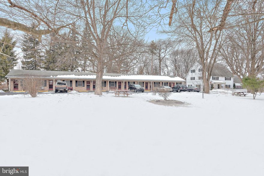 Well established 10-unit motel on the high traffic route 116  just 10 miles outside of historic Gettysburg and within minutes to  the Liberty Mountain Ski Resort. Turnkey, and recently updated, with driveway/parking lot recently resurfaced. Also included is a 2 and 1/2 story home that can be rented for additional income or be occupied by owners/or caretaker of the property. Home has five bedrooms and 2 ½ bathrooms, 2 car garage, and a plumbed attic for additional living quarters. Great money maker. For more info, call Amalia.