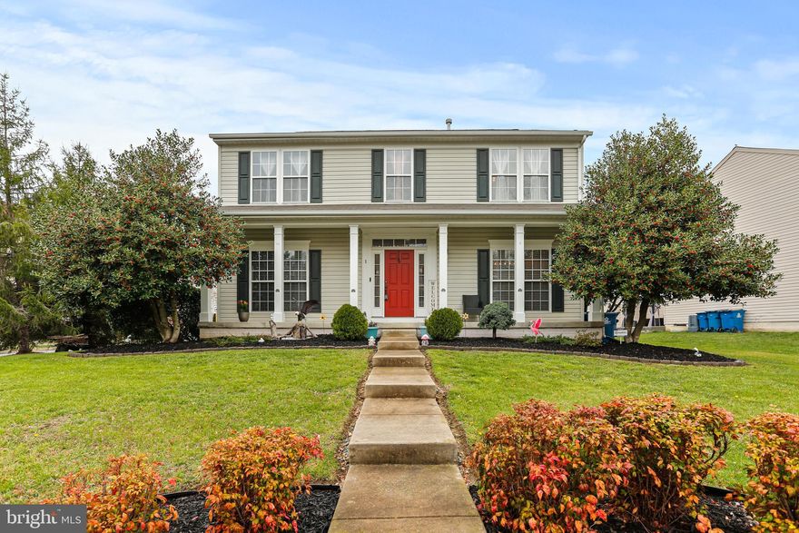 Discover, 1 Augusta Loop, in North East, MD!  This former builder's model home, located in the desirable Courts of Mallory, is exactly what you’ve been looking for. This stunning four-bedroom, center hall colonial boasts three and a half baths and is designed with an open floor plan that seamlessly connects each living space. The home features 9' ceilings, a sunroom addition, and an extended family room complete with a cozy gas fireplace.  Luxury Vinyl Plank flooring grace most of the first floor, adding warmth and sophistication. The lower level is a haven for relaxation and entertainment, with a huge finished recreation  room, for movie or game night, a separate bonus room, and a full bathroom. The home is features extensive crown molding and chair rail, and the living room/office is enhanced by a charming bump-out window. The kitchen is any chef's dream, featuring stainless steel appliances, solid surface counters, a backsplash, and a central island. The property includes a two-car detached garage conveniently located behind the home on a corner lot. Energy efficiency is a priority, with a high-efficiency propane heating and cooling system installed in 2016, utilizing community shared propane tanks. The location is ideal, with nearby commuter routes, schools, shopping & dining as well plenty of outdoor enjoyment opportunities. This home offers a perfect combination of luxury, convenience, and community. Don't miss the opportunity to make it yours!