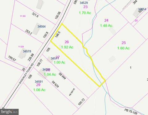 Vacant Land For Sale - LOT 26 Shockley Town Road<br/> FRANKFORD, DE 19945