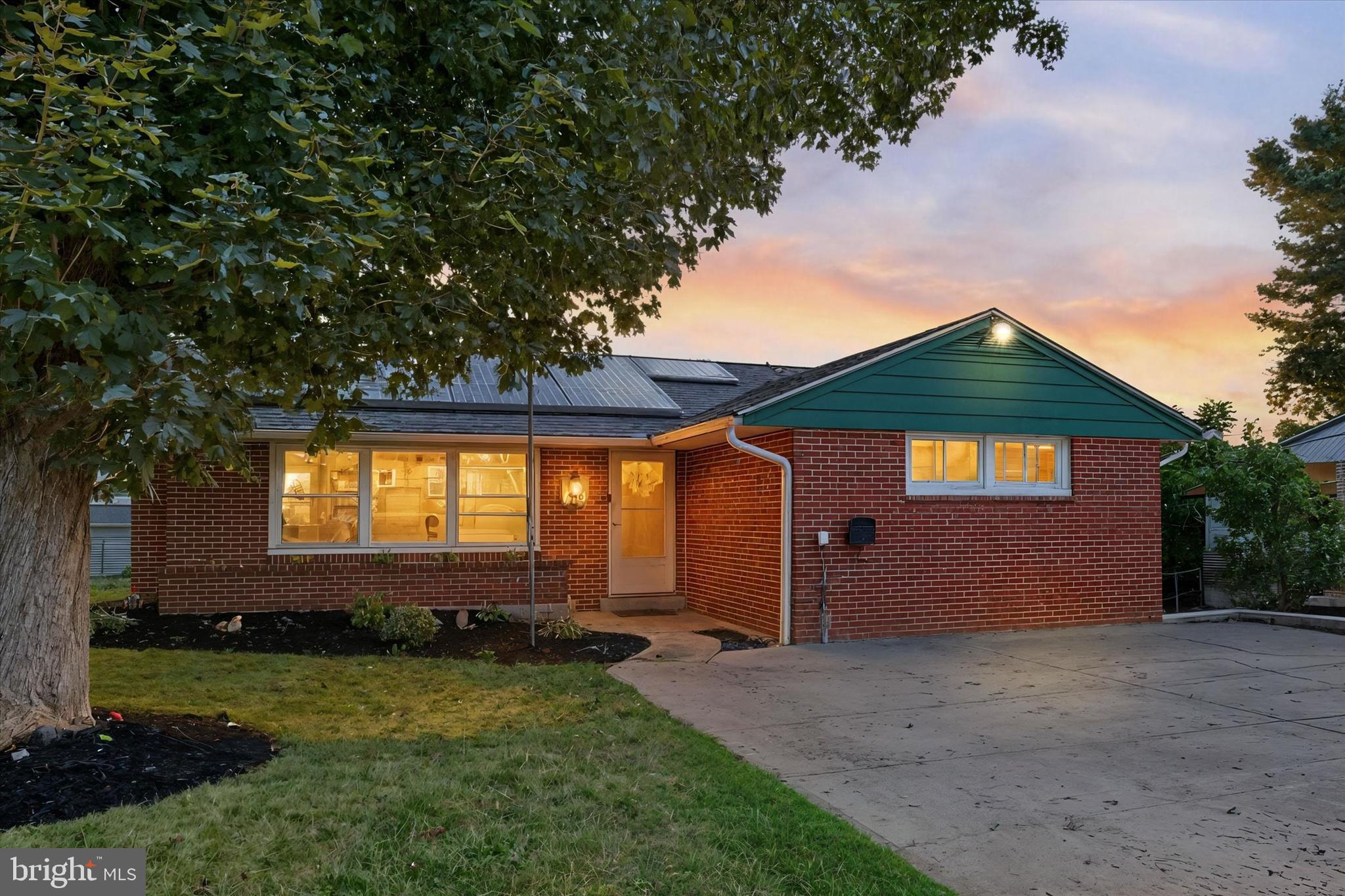 Welcome home to this charming rancher located in the West Shore school district. This home features 3 bedrooms (Optional 4th), 1 full bath, and a 1 car garage. Step inside and take in the open floor plan that features a good sized living room with a wood burning fireplace, a dining area, and an updated kitchen with luxury vinyl tiles with the included stainless appliances. Follow the hardwood floors to the 3 bedrooms that are perfect for a growing family. In the basement you will find an optional room that could be a 4th bedroom, an office, a playroom, or a storage room! The rest of the basement is a blank canvas waiting for your personal touch! Outback you will find a good sized deck, a yard that works perfectly for a busy lifestyle, and a fire pit ready for cool fall evenings. This home features solar panels leased through Tesla that have been awesome for the sellers with off setting rising electric costs. This home won't last long, so schedule your showing today!