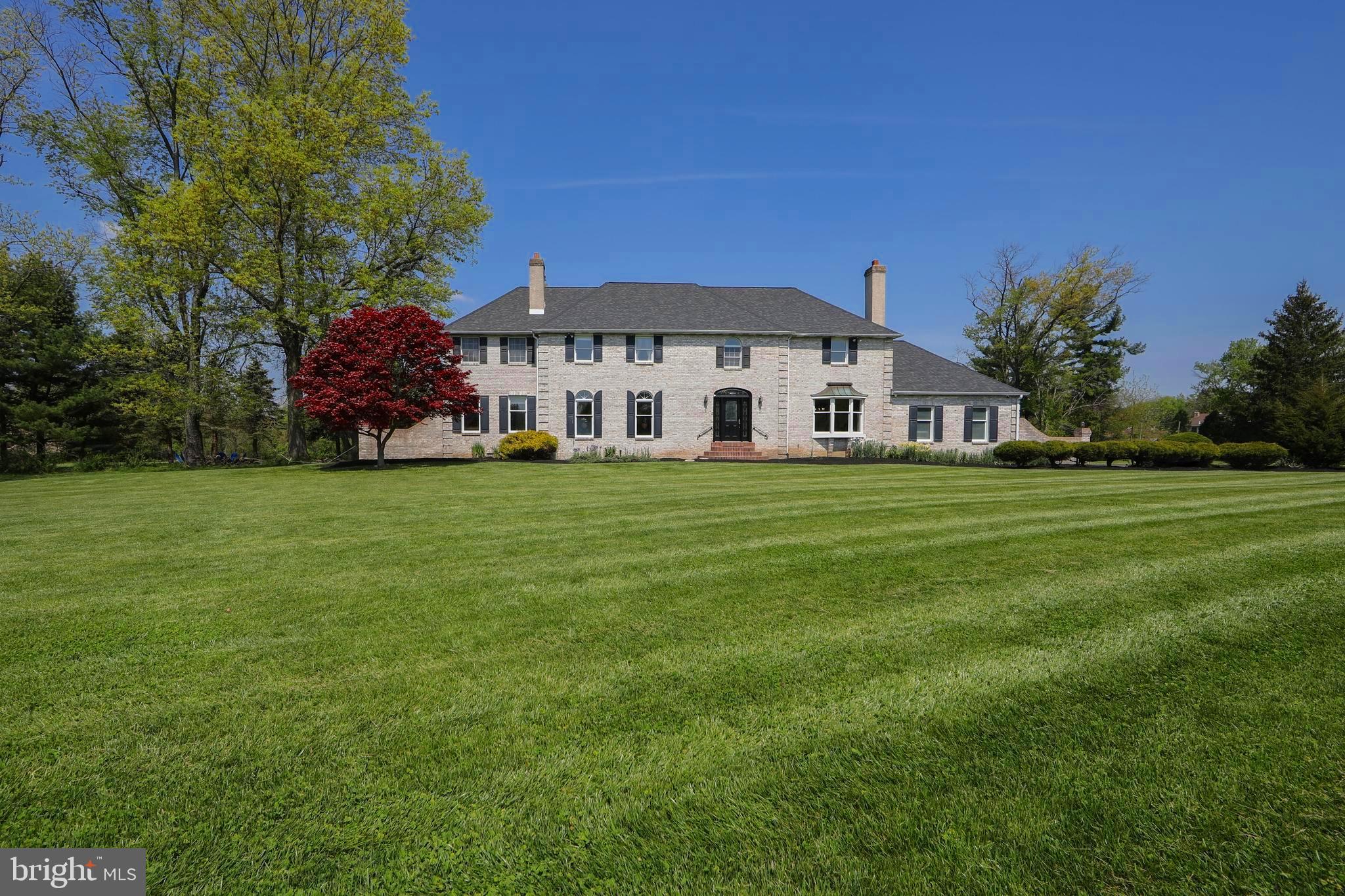 "One of only eight homes located on the eighty seven acres that forms the Two Ponds community, accessed by a private gated road that has no through traffic". A Unique and Elegant design is what you will see throughout this home. The open foyer and curved stairway gleam with all the natural sunlight. The living room with a fireplace has a cozy design that was inspired by their children's love of reading. This room just gives you the feeling of serenity. The office is accessed from the living room and is spacious and private. The traditional separate dining room has plenty of space for large family gatherings or intimate dinners. The kitchen with stainless steel appliances ,granite countertops and an oversized island is stunning. Plenty of space for the kitchen table and chairs . The sink with water dispenser is an upgrade you will appreciate. Coffee and tea lovers there is also a room just for you surrounded by natural light and sliding doors for you to sit and relax. The family room has a fireplace and opens to the kitchen area. It is spacious and is the perfect room for entertaining. Did you ever dream of having your own personal pub and game room? Look no further than behind the custom glass door with secured entry. This area is absolutely stunning. Refrigeration, custom concrete bar that lights up . Sliding doors to the deck, tv and a mini split system makes this room 100% unique. Lets add that the fully finished basement has your own beer brewing room with all the equipment, special flooring and walls for a sanitary workspace. Additional living space with T.V. area is the perfect spot to sit and relax. Large storage area with utilities makes this space complete. The upstairs boast 4/5 bedrooms. The one bedroom was converted to a laundry room for the added convenience of location. The master bedroom has a walk-in closet, private shower and an oversized tub. Two separate sink areas make this bathroom extra spacious. The master bedroom also has a hidden area with a fireplace behind the bookcases. Powered from outside and inside and waiting for the next homeowners personal touch to make it their unique space. Two more spacious bedrooms with plenty of closet space and the full hall bath are also on this level. The fourth bedroom has an abundant amount of space. This could be considered a 2nd master without the "en-suite bath". Backyard Oasis is an understatement. Oversized deck that leads to your custom heated Carlton Pool with hot tub. This actual pool is on Carlton Pools website. It was filmed from start to finish for the companies advertising. Fully fenced pool area with brand new kite style cabana shades. Kennel area for your favorite friend to have his or her own piece of outdoor space with a dog door to come inside. Over 10 acres of ground. May be able to be subdivided. Buyer will have to look into this option. Three car attached garage. Plus a separate oversized garage that fits up to 8 cars (1,600sq ft) The driveway can fit 10 plus cars. This home offers you the seclusion of a gated community, the privacy of over 10 acres, unique areas inside the home and your own private oasis with an in-ground pool. You have to see this home in person to truly see all that this home has to offer for the soon to be buyer.