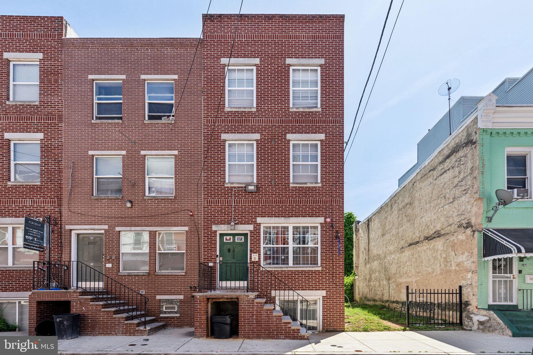 1835 Willington Street is a cash-flowing duplex located just steps from Temple University. The building features two units: a 5-bedroom, 2-bathroom unit currently vacant and a 4-bedroom, 2-bathroom unit currently rented. This property has a strong rental history and consistent demand, making it an ideal fit for both new and seasoned investors looking to expand within the Temple student housing market. Inquire for more information.