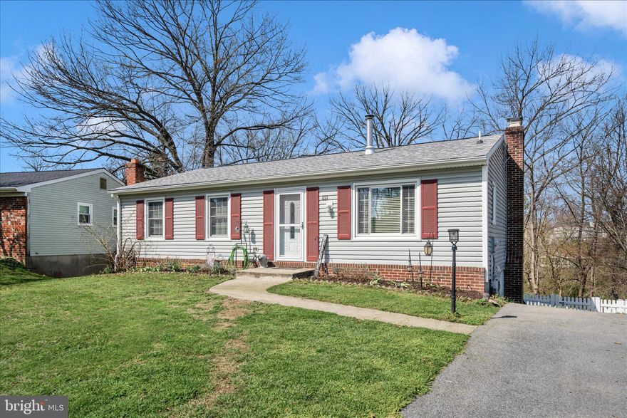 Check out this updated ranch-style home located in a quiet neighborhood.  THIS IS A RARELY FOUND, FLAT YARD FOR THE BRUNSWICK AREA. This home offers and updated roof, AC system, and other utilities for low maintenance.   The main level offers a large kitchen with updated appliances and countertops.  Hard wood floors lead through the living room to three spacious bedroom on the walk- in level.  The primary bedroom includes a connected on-suite full bath.  The lower level provides a large and private additional living space that includes a living room with walk out access to the backyard, a full bathroom, an additional bedroom, and a bonus room that could act as a craft space or a home office.  As previously stated, this is one of the few flat lots located in town of Brunswick. As a bonus the backyard offers a vinyl fenced area, a 10'x14' storage shed, and extra privacy as it backs to woods.