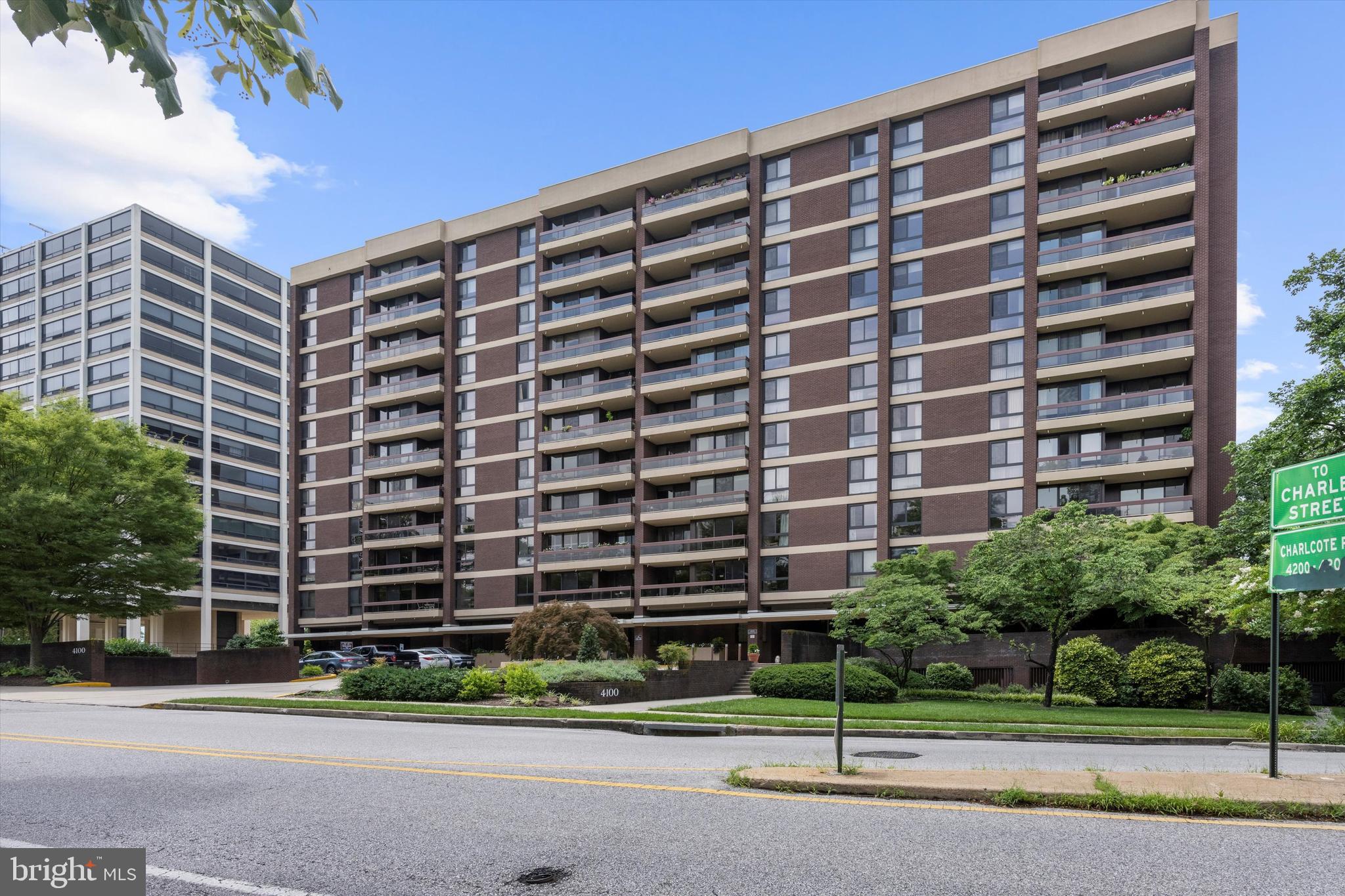 Newly staged and large price reduction! Don’t miss this rare opportunity to own a completely renovated luxury corner residence at the ever-popular Winthrop House. This expansive unit is one of only 10 with this gracious layout, the largest floor plan in the building, and offers sweeping panoramic views of Guilford from two balconies and three sliding glass doors that flood the space with natural light.
Currently configured as two bedrooms plus a den or library, the home features an all-new kitchen and baths with quartz countertops and premium LG appliances. One deeded parking space conveys, and a second is available for long-term lease. Large pantry and additional private storage directly across the hall from the front door. The unit also boasts the most convenient location within the building
Enjoy truly carefree living with 24/7 front desk, uniformed doorman, video surveillance, and secure access. Amenities include a fitness center, community room with regular events, guest suites, and what many consider Baltimore’s most beautiful pool. The condo fee includes all utilities.
Located just a short stroll from Sherwood Gardens and Johns Hopkins University. Restaurants, shopping, and grocery stores nearby. Everything is brand new! Just move right in!