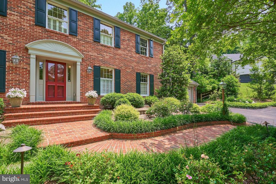 ******SUNDAY, JUNE 4 OPEN HOUSE CANCELLED******WELCOME TO YOUR OWN PRIVATE OASIS JUST MINUTES FROM WASHINGTON DC AND TYSONS. Very Close to THE POTOMAC SCHOOL.  Houses in this neighborhood rarely come on the market -- don’t miss the opportunity to call this immaculately maintained property “home”. Situated on an idyllic 17,620 sq.ft. cul-de-sac lot, this 4 bedroom, 4.5 bath, 4,600+ sq ft home has been renovated and updated and is move-in ready. Meander up the brick walkway, alongside the professionally landscaped front yard and flower beds, and gaze out the front yard past the mature trees and dappled shade to the pond and open space directly across the cul-de-sac. Stepping into the foyer, you’ll be welcomed by the curved staircase and flanked by the large formal living room, with its 6’ windows and wood-burning fireplace, and the office, with its double doors, wall of built-in hardwood shelves, and hidden wet bar. Proceed to the gourmet eat-in kitchen with its Dacor appliances and large island with prep sink, seating, and storage. The kitchen is open to the family room with its wood-burning fireplace, recessed lighting, and wired ceiling speakers. A wall of windows and glass doors offer the kitchen and family room views and access to the gorgeously landscaped, and very private backyard. Step out onto the large deck and flagstone patio and you will immediately notice the expert hardscaping and landscaping highlighted by the impressive waterfall feature that seems like a natural feature of the landscape. The fire pit encourages year-round use of serene space. The mature trees, shrubs, and perennials provide complete privacy. The formal dining room has French doors giving access to the back deck and patio as well.  The mudroom/laundry room off the family room offers loads of storage, front load washer and dryer, a built-in bench, and access to both the garage and the back patio. Head upstairs to the Primary suite with its his-and-hers walk-in closets with built-ins.  The beautifully renovated primary bath includes skylights, heavy glass enclosed shower, and extra-long dual vanity with marble top. Three secondary bedrooms and two renovated shared full bathrooms complete the upper level. Proceed to the light-filled fully renovated basement complete with a second office, a large recreation room with gas fireplace, a wet bar with two wine refrigerators, dishwasher, and ice maker. French doors open to a second flagstone backyard patio. Huge Storage room lined with shelving!  This home is perfect for entertaining inside and out! Private views of the mature trees and landscaped gardens from every window. 2-car garage with extra storage space. In-ground sprinkler system. Security system. Conveniently located just off Rt. 123/Chain Bridge Rd within minutes of Washington DC, Tysons, and the George Washington Parkway. Less than 1 mile to Georgetown Pike, Clemyjontri Park, and the CIA. Easy access to the shops, restaurants, and entertainment of McLean and Tysons. FRANKLIN SHERMAN ES, LONGFELLOW MS, MCLEAN HS.