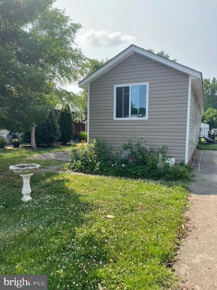 Welcome home to Williams Estates & Peppermint Woods.  Home is 12 ft by 56 ft.   Home is coming partially furnished. Home remodeled and new roof installed in 2020.   HVAC maintained annually.  Ground rent is $920 a month and includes water, snow removal, trash pickup and common area grounds keeping. Buyer must be approved by park office prior to settlement. Own a home for less than it costs to rent!